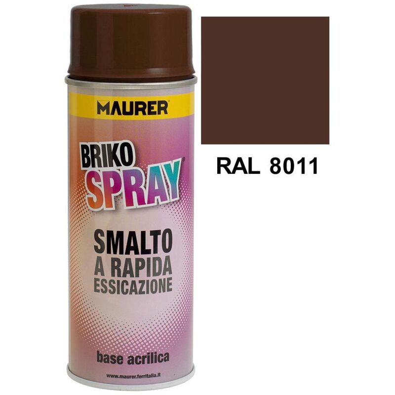 

Spray pintura marron nuez 400 ml.