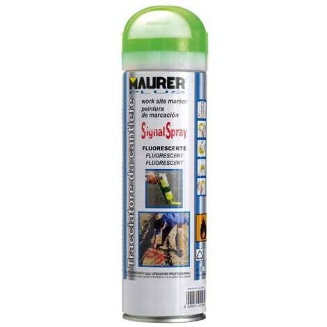 Spray Maurer traçage vert fluorescent 500 ml