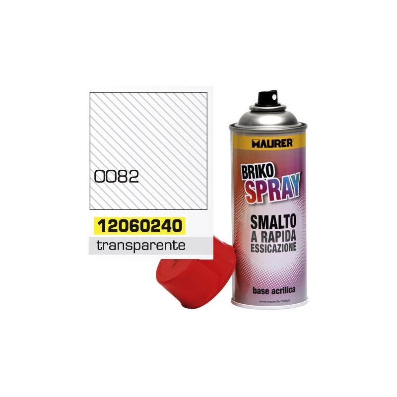 

Spray pintura transparente brillo 400 ml.