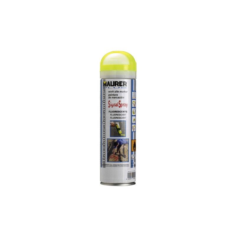 

Spray pintura trazador amarillo fluoresce 500 ml.