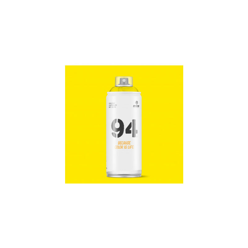 

Spray Montana 94 |Acabado Mate | Amarillo Claro 400ml - Montana Colors