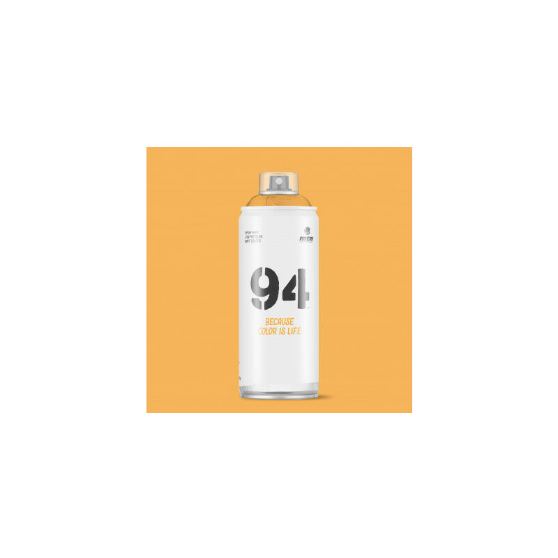 

Spray Montana 94 |Acabado Mate | Amarillo medio 400ml - Montana Colors