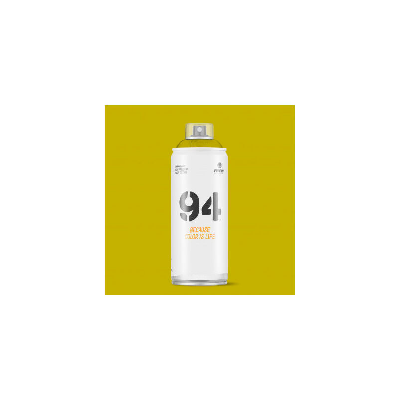 

Spray Montana 94 |Acabado Mate | Amarillo Yosemite 400ml - Montana Colors