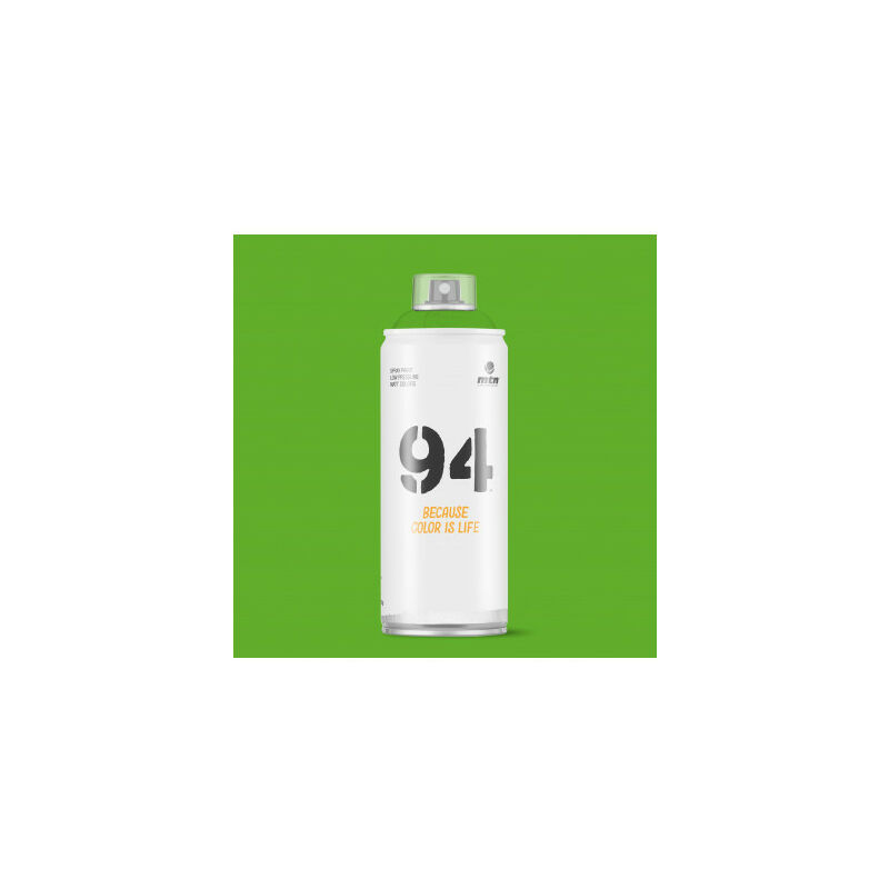 

Spray Montana 94 |Acabado Mate | Verde Hulk 400ml| Montana Colors