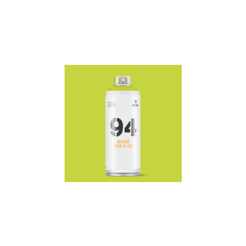 

Spray Montana 94 |Acabado Mate | Verde Láser 400ml - Montana Colors