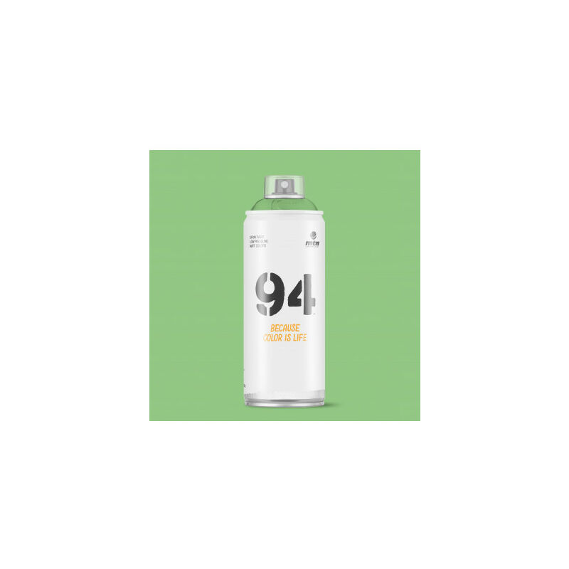 

Spray Montana 94 | Acabado Mate | Verde Menta 400ml - Montana Colors