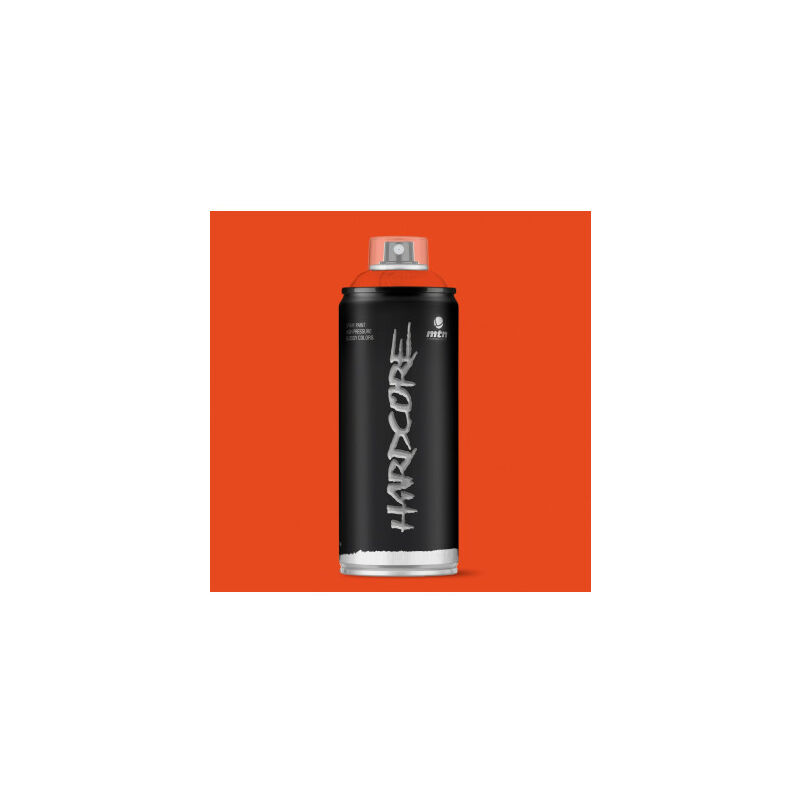 

Spray Montana Hardcore | Acabado Brillo | Naranja Calcuta 400ml - Montana Colors