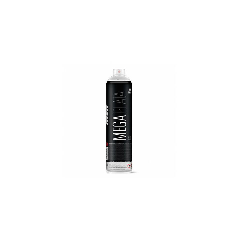 

Spray Montana Mega | Acabado Brillo | Plata 600ml | Montana Colors