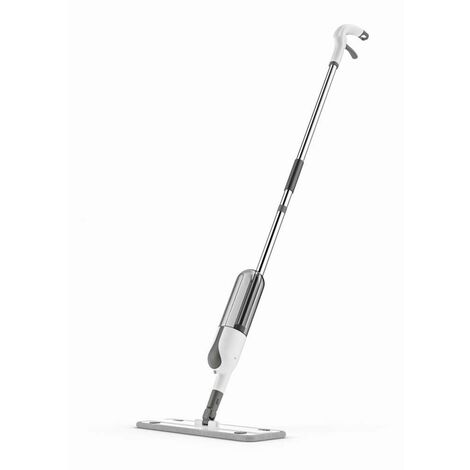 Spray Mop per Pavimenti e Finestre - Bianco e Grigio - 125 cm