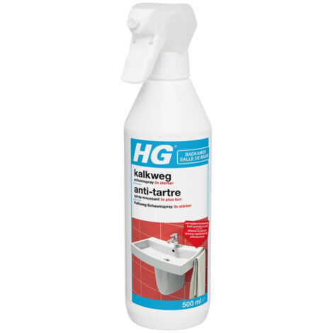 Spray moussant antitartre 3 x plus fort 500 ml - HG