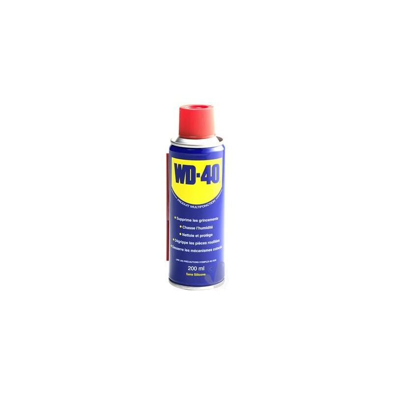 Spray multi fonction WD-40 en 200 ml.