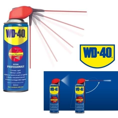 Spray multifunzione/Lubrificante/Sbloccante/Pulitore spray 500ml  - WD-40