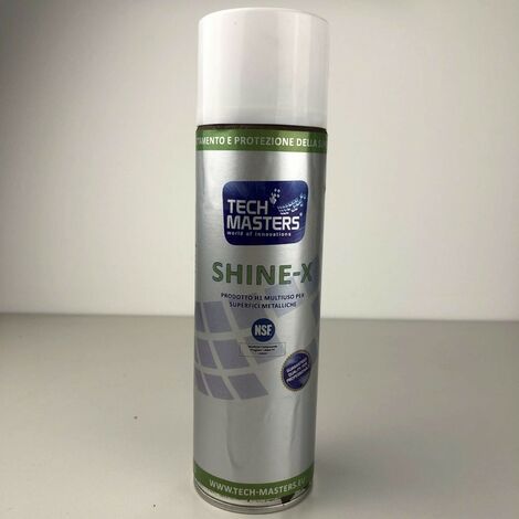 Spray multiuso Shine X superfici metalliche