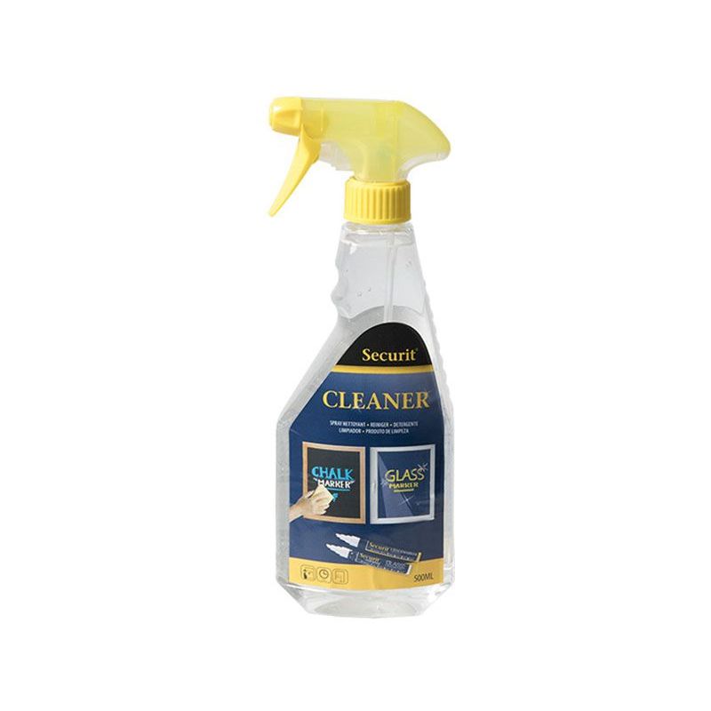 Securit - Spray nettoyant feutre craie 500 ml - Transparent