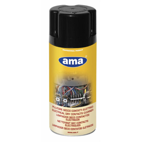 Spray nettoyant à sec AMA 400 ml pour contacts électriques