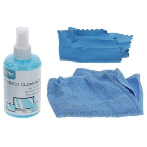 Spray nettoyant écran + 2 chiffons, 200 ml