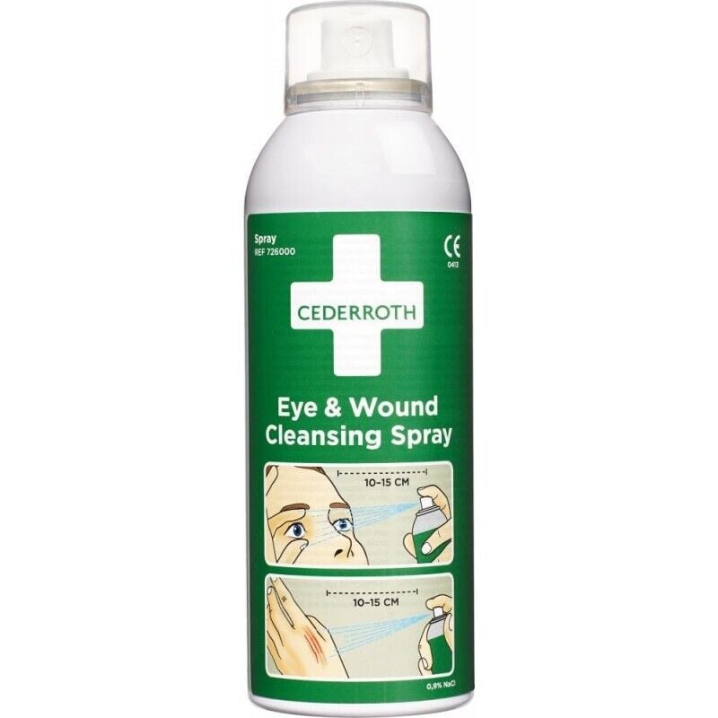 Cederroth - Spray nettoyant pour les yeux et les plaies