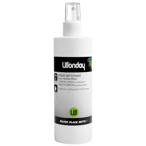 Spray nettoyant pour tableaux blancs Wonday 250 ml