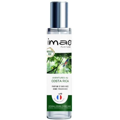 Spray Parfum d'ambiance IMAO Aventures au Costa Rica - Désodorisant - Made in France