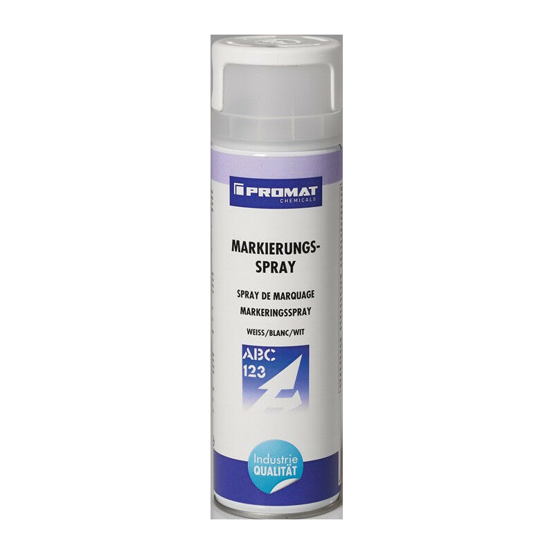 Image of Spray per marcatura bianco Bomboletta spray da 500 ml PROMAT CHEMICALS (Per 6)