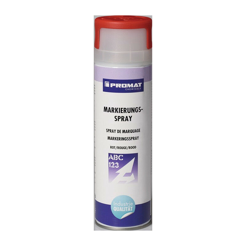 Image of Spray per marcatura rosso Bomboletta spray da 500 ml PROMAT CHEMICALS (Per 6)