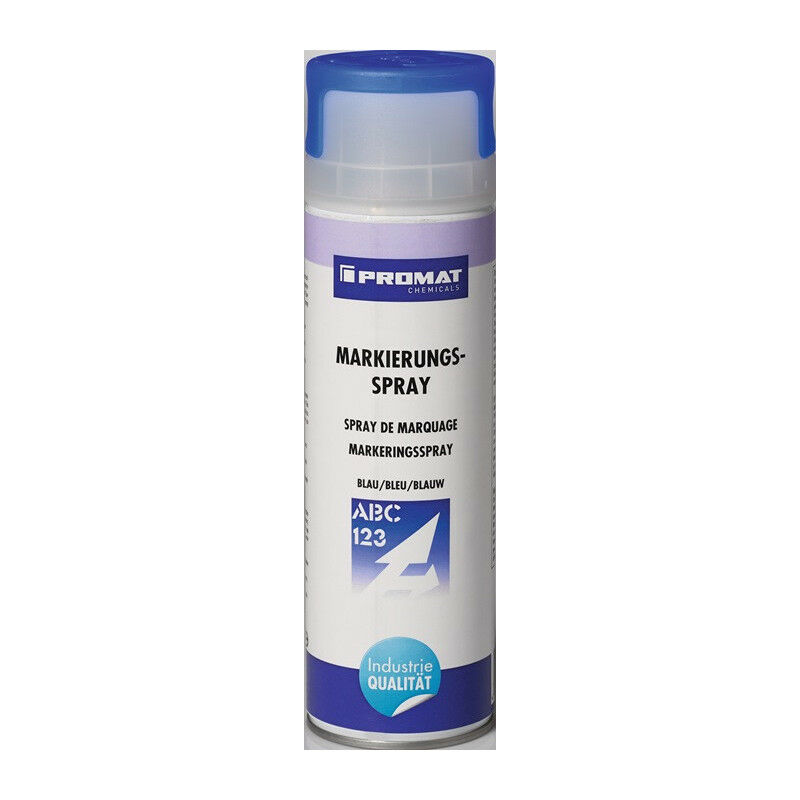 Image of Spray per marcatura blu Bomboletta spray da 500 ml PROMAT CHEMICALS (Per 6)