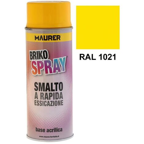 Spray pintura amarillo colza 400 ml.