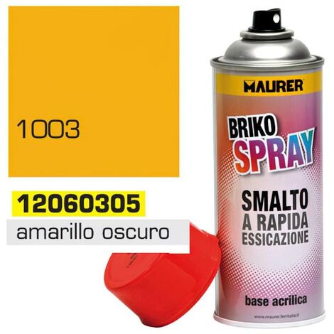 Spray pintura amarillo oscuro señal 400 ml.