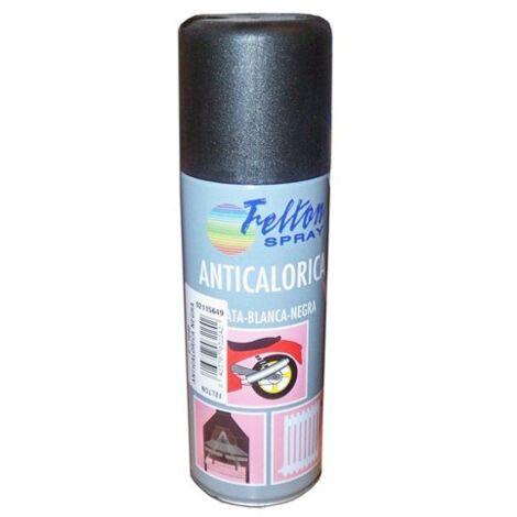 SPRAY PINTURA ANTICALORICA NEGRA 200ml