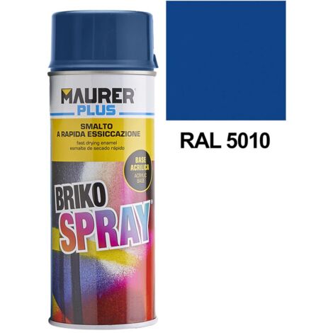 Spray pintura azul genziana 400 ml.