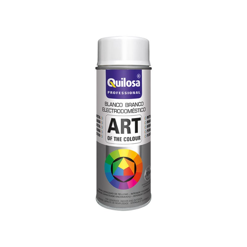 

Spray pintura blanco eletrodomésticos RAL9016 400ML - Quilosa