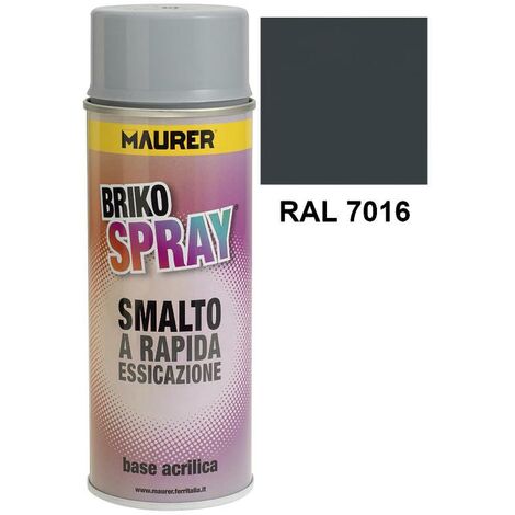 Spray pintura gris antracita 400 ml.
