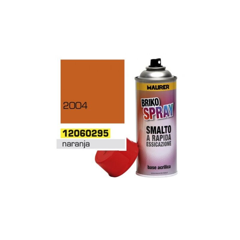 

Spray pintura naranja puro 400 ml.