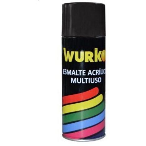 Spray pintura Orework RAL 9005 400 ml negro brillo
