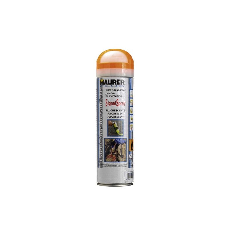 

Spray pintura trazador naranja fluorecente 500 ml.