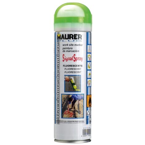 Spray Pintura Trazador Verde Fluorescente 500 ml.