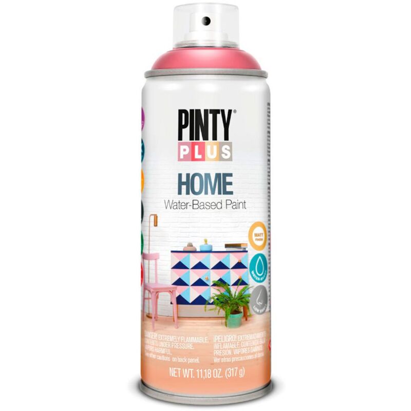 

SPRAY PINTYPLUS HOME BASE AGUA 400 ML | COLOR: HM119 Vino Viejo - HM119 Vino Viejo