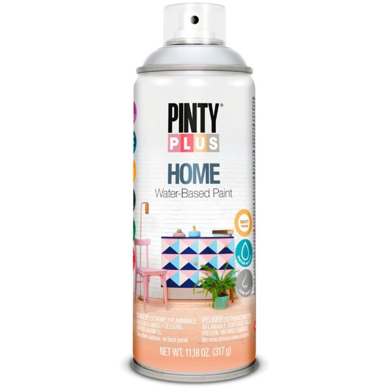 

SPRAY PINTYPLUS HOME BASE AGUA 400 ML | COLOR: HM120 Azul Bruma - HM120 Azul Bruma