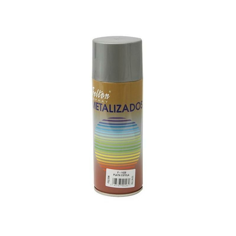

Spray pintura metaliz plata estela 400ml - Mibricoplus