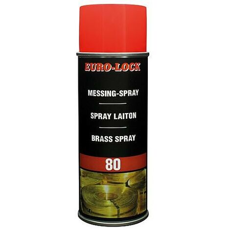 Spray pour laiton, spray de 400 ml, résistant à l'usure, adhésion Elevée, séchant rapidement
