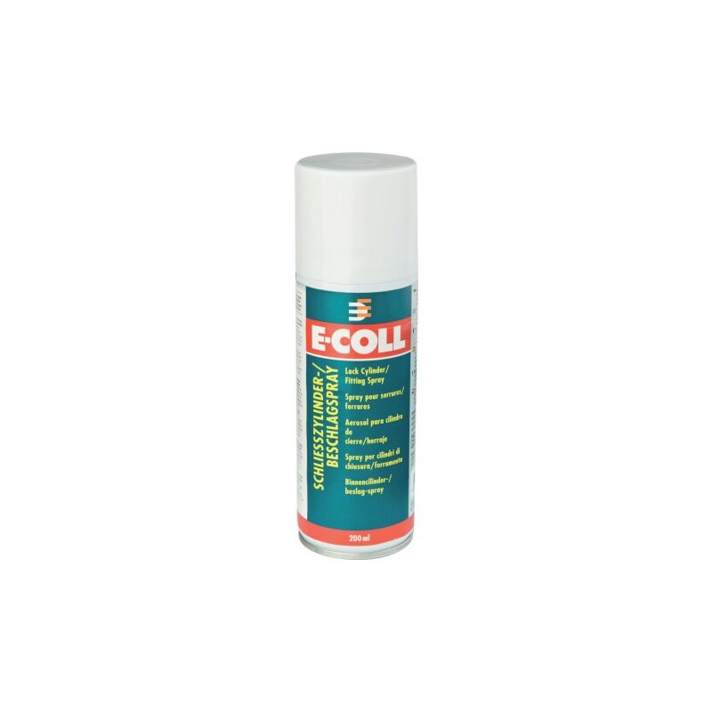 E-coll - Spray pour serrures 200ml (Par 12)