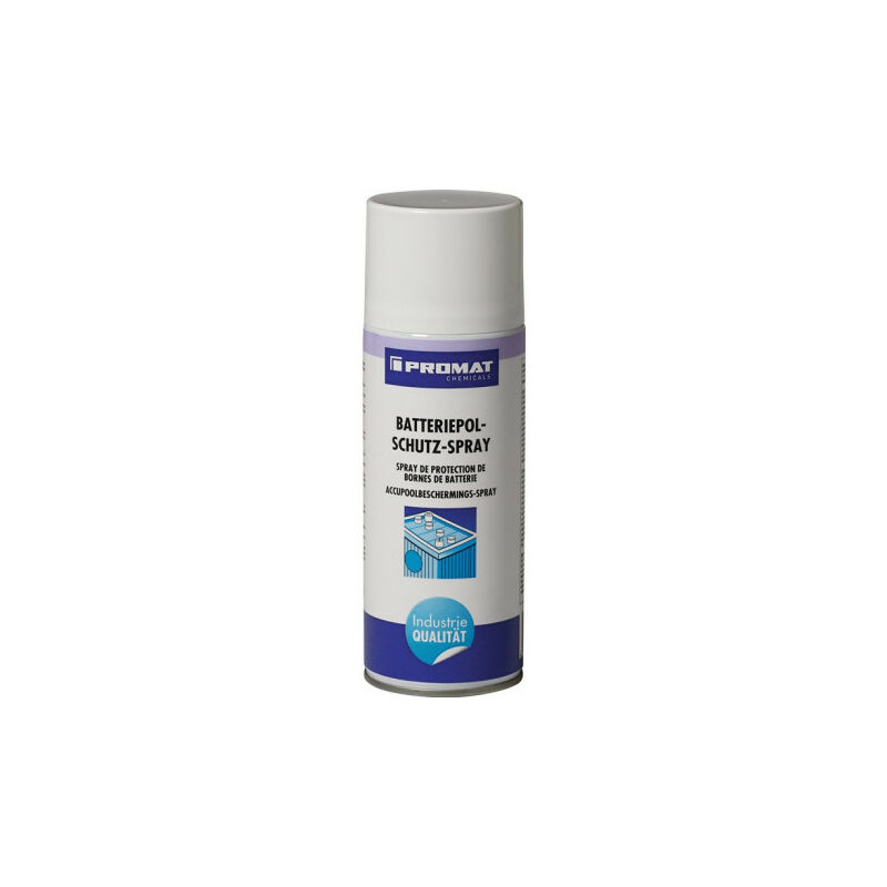 Spray protect. pour bornes de batterie bleu 400 ml bombe aérosol Promat chemicals (Par 12)