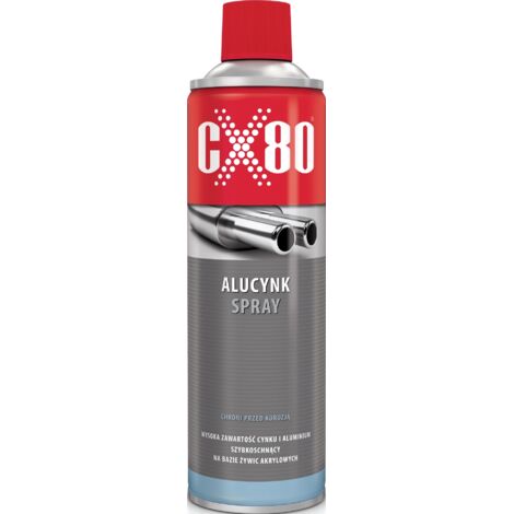 SPRAY PROTETTIVO ANTIRUGGINE ALLUMINIO E ZINCO 500ML - CX-308