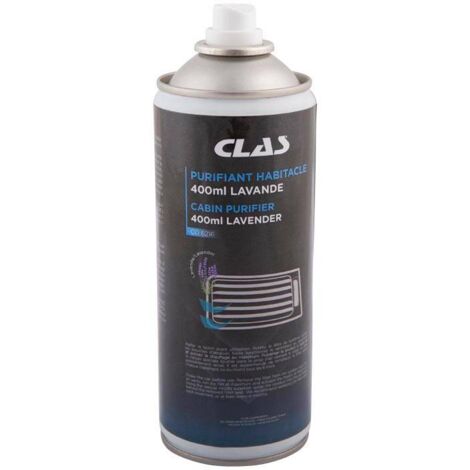 Spray purifiant conduits d'air et habitacle 400ml lavande - CO 6216 - CLAS Equipements