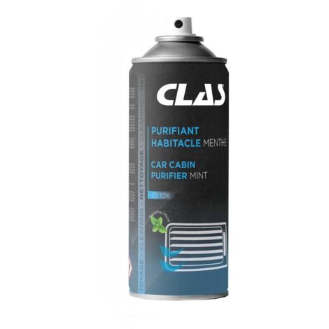 Spray purifiant conduits d'air et habitacle 400ml Menthe - CO 1076 - CLAS Equipements