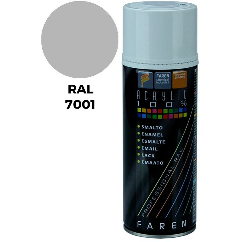 

Spray ral 7001 gris plata 400ml