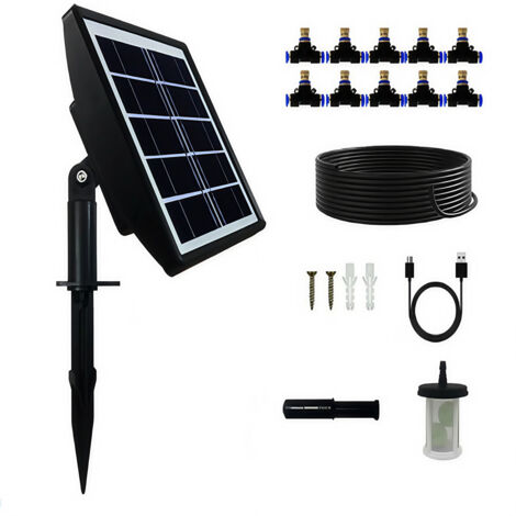 Spray solar flower watering machine-10 nozzles