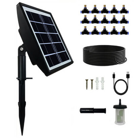 Spray solar flower watering machine-15 nozzles