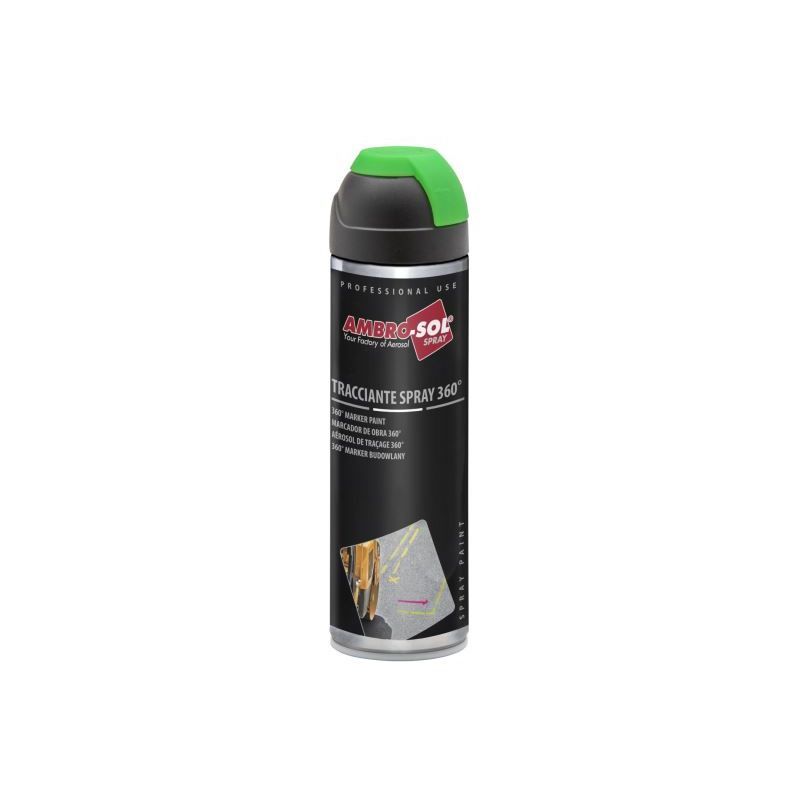 Image of Spray tracciante fluorescente ml 500 col. rosso