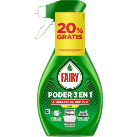Spray vajillas sin remojo poder 3 en 1 500 ml